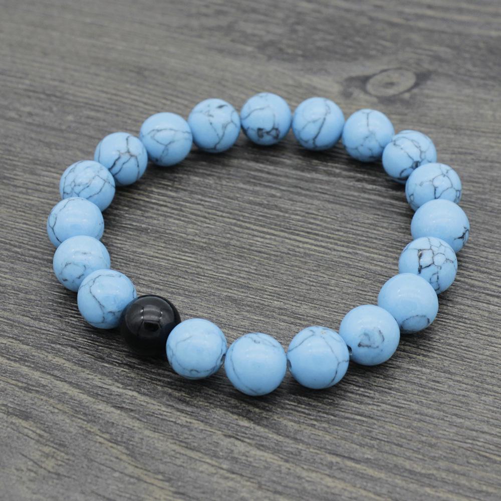 

JYL TS Bracelet Delicate Gemstone Style Enhances Grace And Subtle Luck 6110M імперська синього кольору