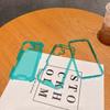 New for IP16 3-in-1 Series Colorful 2-in-1 Transparent Four-corner Anti-fall Mobile Phone Case Premium Black