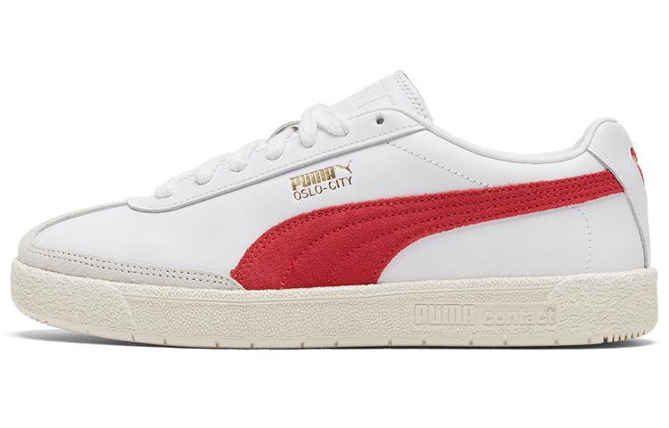 Puma Oslo-City Premium White High Risk Red 43