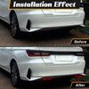 A set of LED Tail Light  For Toyota Yaris Ativ Vios   Brake Light Rear Bumper Reflector Lamp Dynamic Warning Light 12V