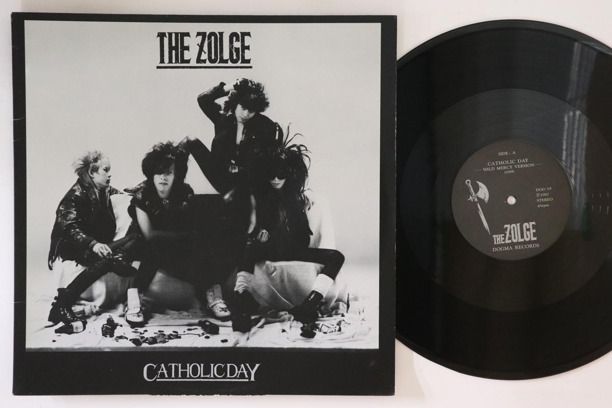 

12inch Record ZOLGE - Catholic Day DOG19 DOGMA 1987 Japan Japanese Pop/Rock