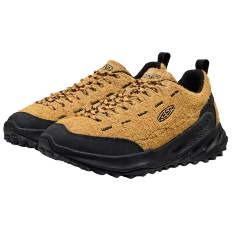 Keen Jasper Zionic Breathable Support Lightweight Rebound Grip Mountaineering Hiking Shoes Men's Brown Black 1031793