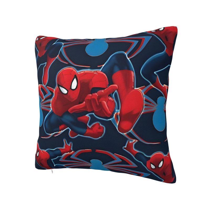 Vlastní povlak na polštář Spider-Man Marvel Hrdina Luxusní Dekorace obývacího pokoje Disney Komiks Kawaii Kreslený Polštářek do auta