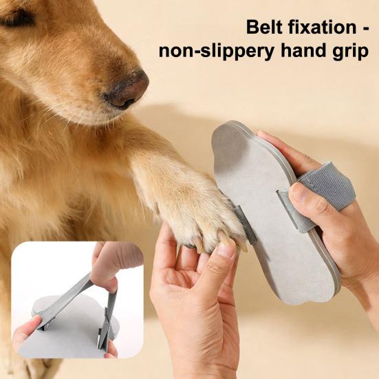 Pet Nail File with Extra-Coarse Sandpaper Manual Cat Dog Scratching Board for Nail Trimming Reusable Pet Grooming Tool for Small Medium Breeds