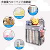 crib storage hanging diaper baby accessories storage large baby shower gift Multi-functional bag, bag, storage, case, foldable, capacity, [miniGray]