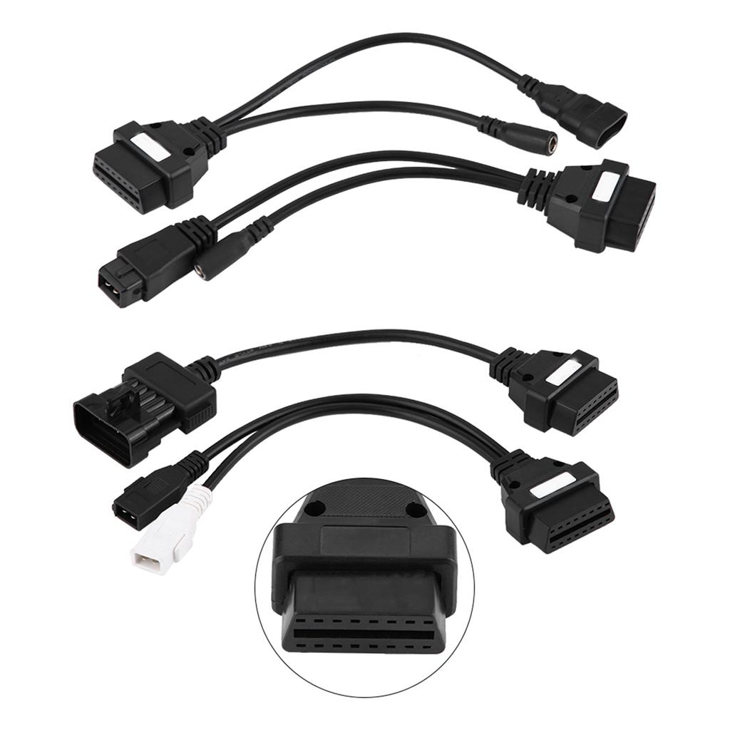 8pcs Car Diagnostic Tool Cables Adapter Interface for