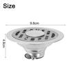 Stainless Steel Shower Drain Cover with Smooth Polished and Integrated Filter for Consistent Drainage In Residential Use