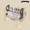 Wall-Mounted Hole-Free Shoe Rack: Simple, No-Installation, Multi-Layer Storage for Bathroom or Door
