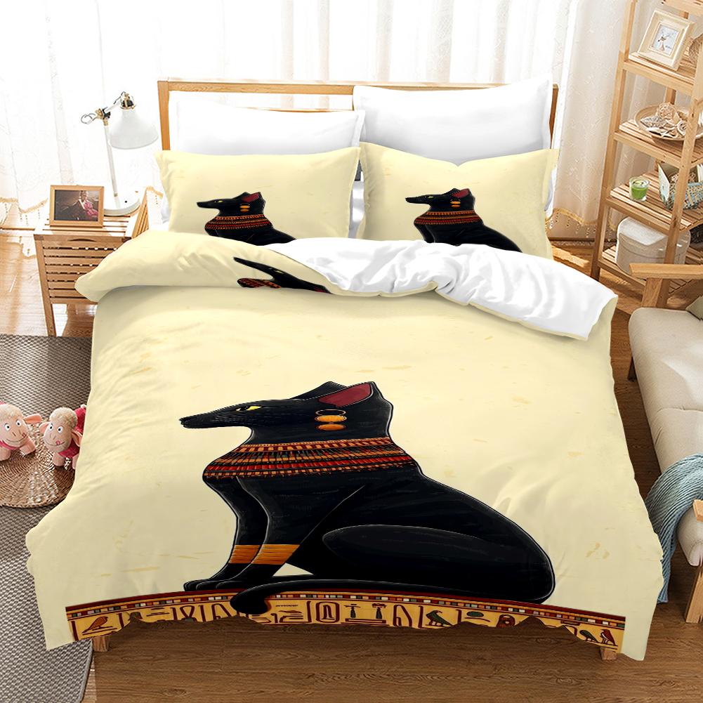 Animal Print - Digital Printed Duvet Kit - Polyester - Bedroom Decor -1 Bed Cover +2 Pillowcase (no pillow core)
