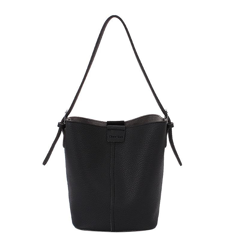 Handbag Bag New Women's Bag Fashion Versatile Messenger Bag High Sense Niche Shoulder Bucket Bag Tide