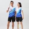 Unisex Badminton Tennis Polo Shirt Set Sportswear Training Jersey Custom Print Athletic Wear