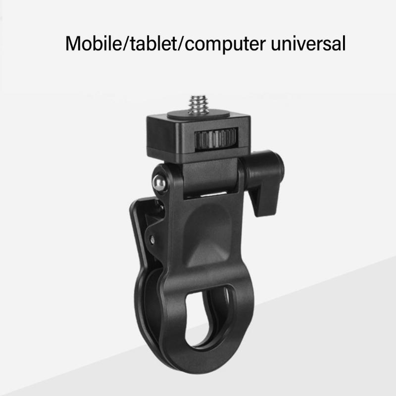 Bildschirmhalterung Klemmclip mit 1/4 Schraube für Monitore Kamera Fülllichthalter Webcam Rack Stativ Tablet Video Live Stream