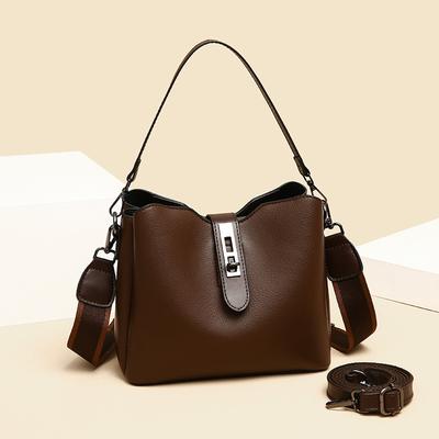 3-layer Large Capacity Purses and Handbags Crossbody for Women Designers High Quality Leather Fashion New Messenger Shoulder Bag