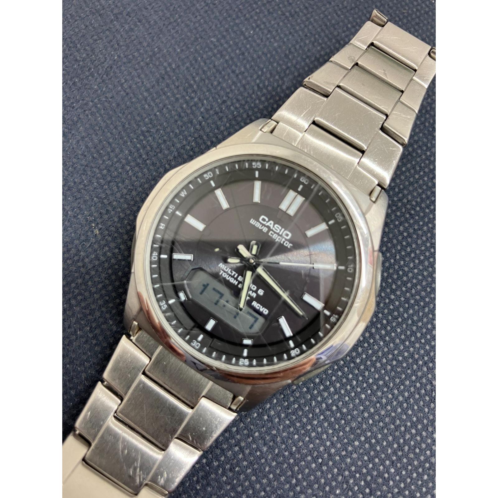 Used [441301052105] Translated/Actual CASIO Casio WVA-M630 Radio Solar Ana-Digi For Work