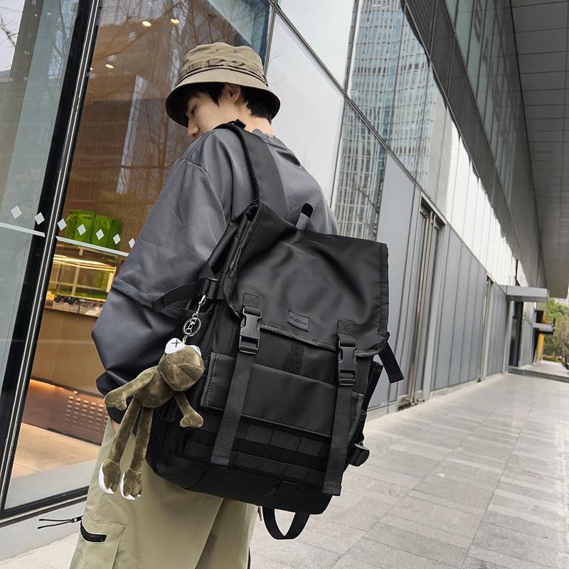 Schoolbag1011 new trendy cool men's large-capacity backpack gender-free travel backpack casual portable personalized schoolbag