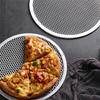 AEE4-3Pcs Pizza Screen 12 Inch Restaurant-Grade Pizza Rack With Seamless Edge Round Pizza Baking Pan Baking Tool