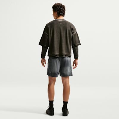 Nike Casual Shorts Men's Black Gray Color