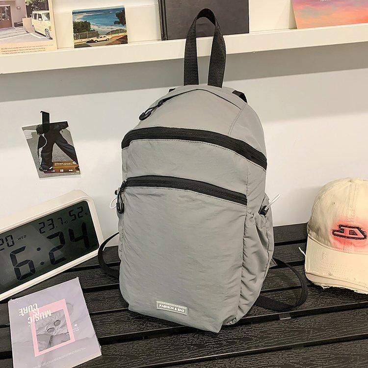 Schoolbag Backpack New Commuter Student Backpack Light Leisure Travel Bag Large Capacity Outdoor Sports Hiking Hiking Bag