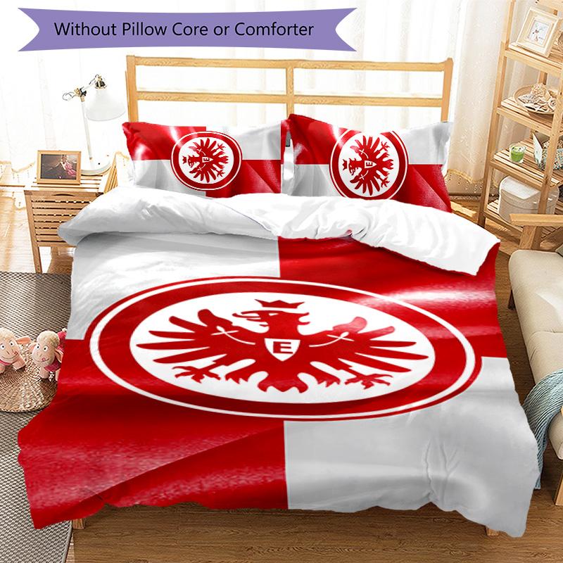 Eintracht 3pcs Bedding Set Duvet Cover Closure Includes 1 Duvet Cover & 2 Pillowcases for All Seasons Bedroom Home Dorm Decor