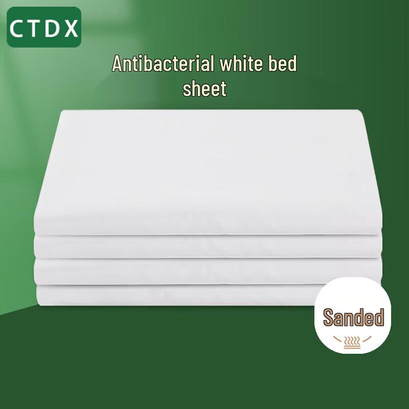 White Bed Sheets for Dorm & Home