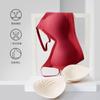 Seamless Jelly Strip Cami Soft Support Latex Wireless Push Up Gather Bra For Women