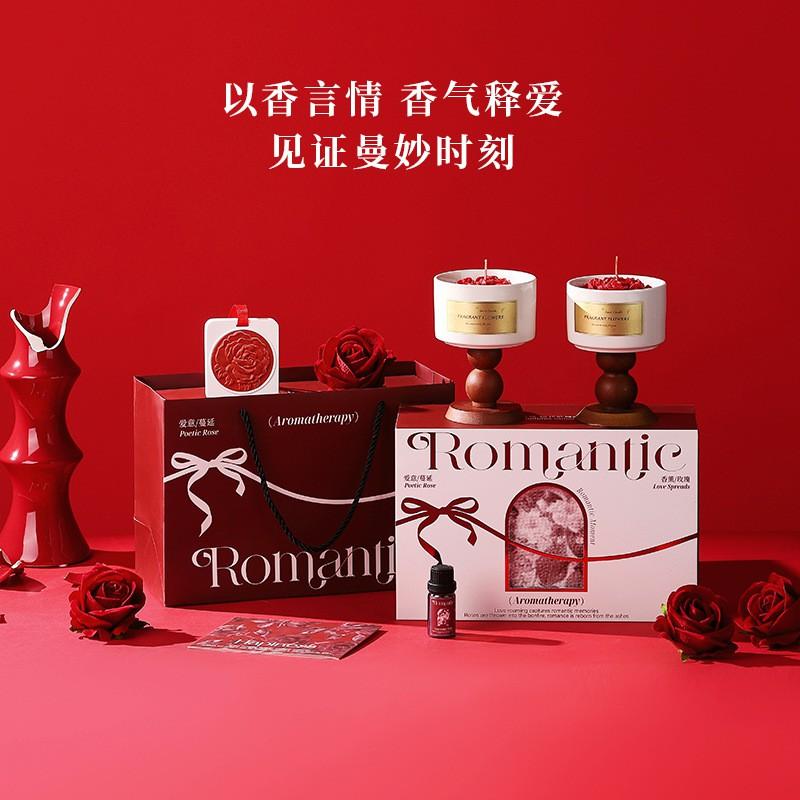 Elegant Wedding Scented Soy Wax Candle Gift Set With Custom Option Bridal Shower Favors Couple Decor