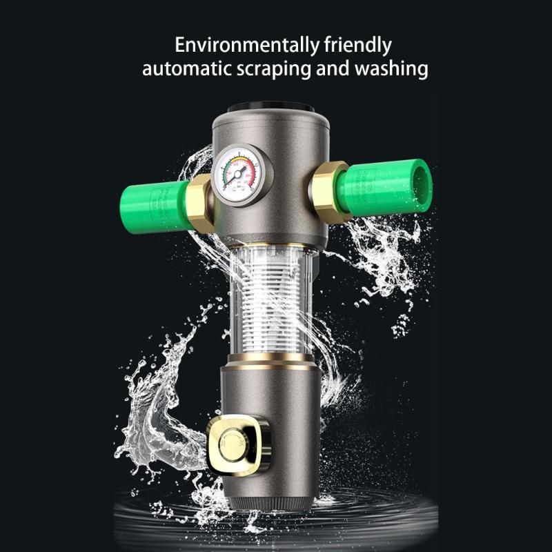 Household Water Purification Station Pre Filter with Monitoring Gauge Water Purification System for Water Source