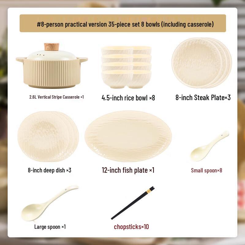 Mod Lanca Ceramic Dinnerware Set