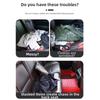 Universal Jacket Suit Coat Hanger Stainless Steel Back Seat Organizer Car Clothes Rack  for Vehicle