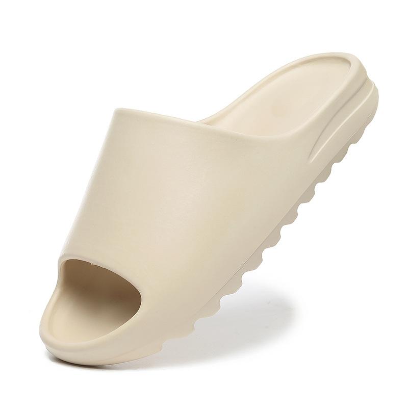 

Летние новые тапочки для ходьбы по дерьму, домашние тапочки на толстой подошве, трендовые односложные тапочки большого размера для парных сандалий 35