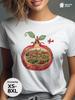 Oversized Summer T-shirt ("Pomegranate City")
