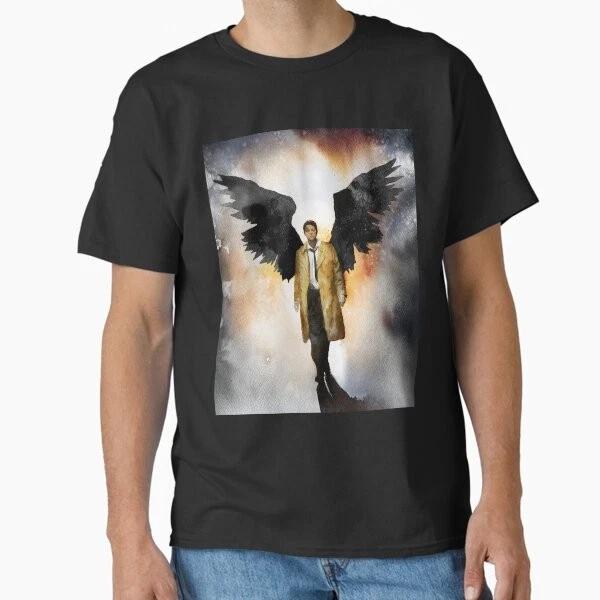 Castiel Dark Version Classic Tshirt Made In Usaaus Tshirt S2xl S