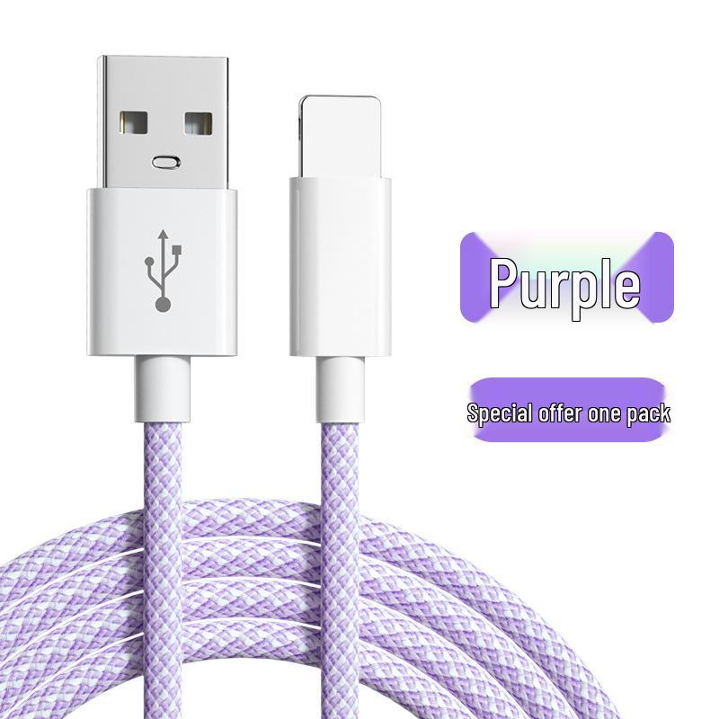 Apple Compatible 20W Fast Charge Braided PD Cable & Charger for iPhone 12 Pro/XS/XR