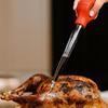 Meat Flavor Injector Syringe Kit, Marinade Injector for Turkey Chicken BBQ with Cleaning Brush, Seasoning Needle Pump Tool Juicy
