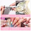 45000RPM Nail Drill Machine Portable Rechargeable Electric Nail File With HD LCD Display Professional Nail Art Polishing Machine