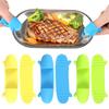 2Sets Comfort Fit Silicone Finger Protectors with Thermal Insulation for Preventing Scalds During Cooking and Professional Use