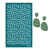 Polymer Clay Silk Screen Stencils Reusable Silkscreen Print Kit for Printing Clay Stamps Jewelry Earrings Decoration Template