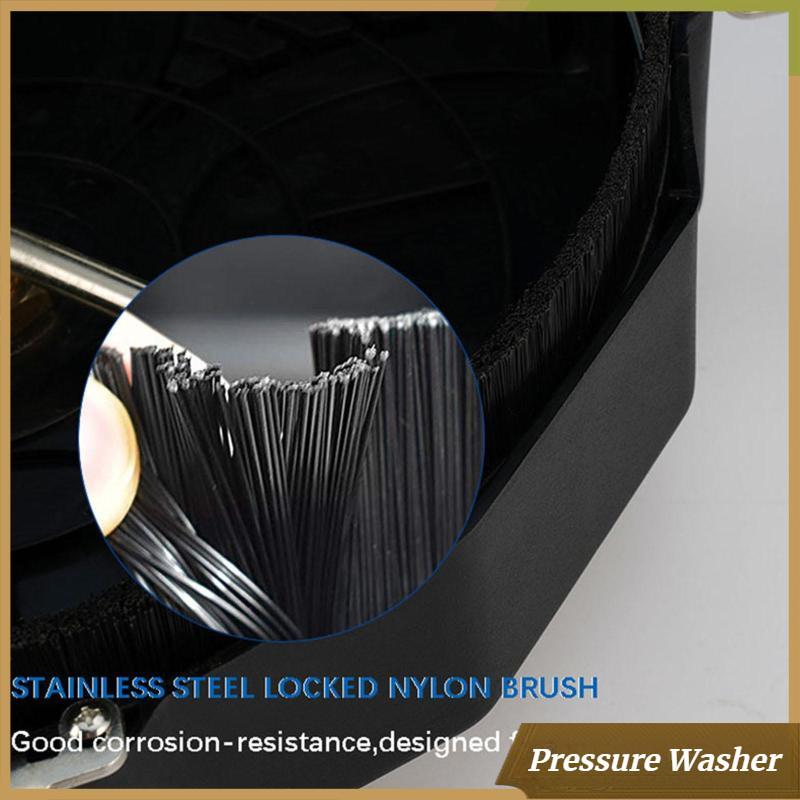 13 Inch Replaceable Rotating Driveway Power Washer Rotary Surface Cleaner for Driveway Patio Pressure Washer