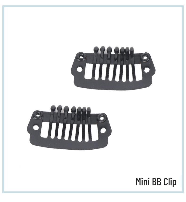 Wig Care Set with Accessories: Stand, Hair Net, Electric Splint, Care Solution, BB Clip, and Comb.