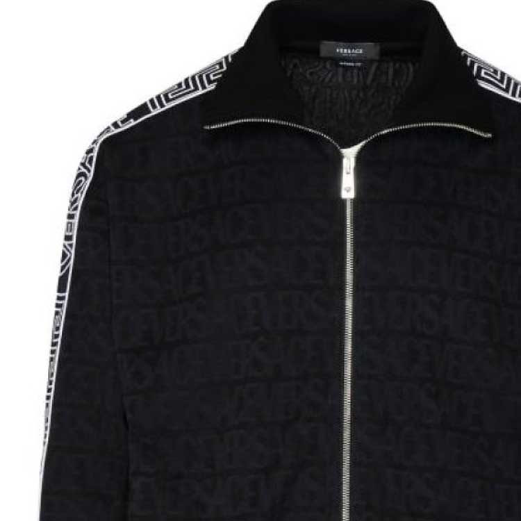 VERSACE Long Sleeved Zipped Sweatshirt 1010685-1A07748-1B000