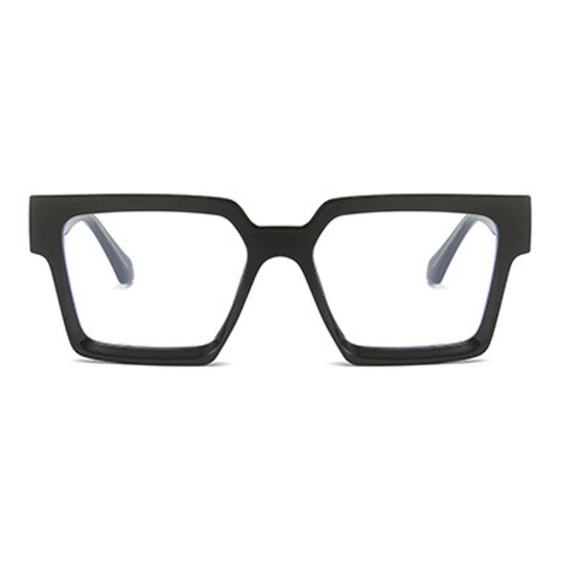 SHAUNA Fashion Square Candy Color Brillengestell Damen Federscharnier Anti Blaulicht Optische Brille Herren Leopard Retro Rahmen