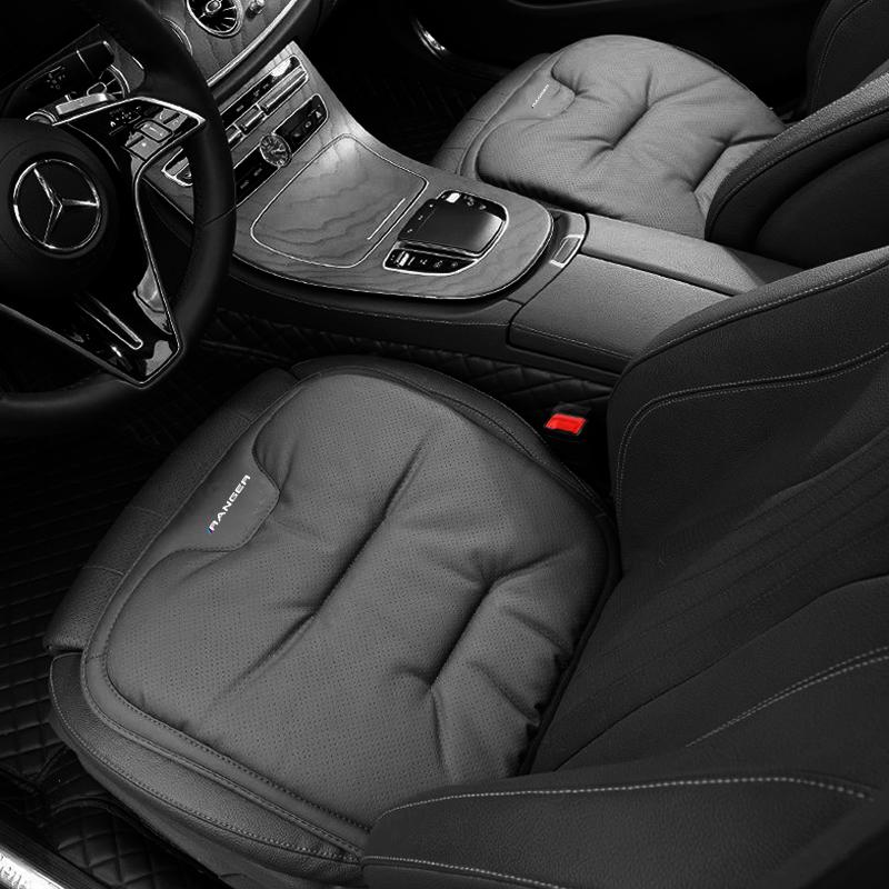 Breathable Car Seat Cover Thickened Soft Auto Front Seat Cushion for Ford Ranger T9 T6 Raptor Anti Slip Auto Chair Protector Pad
