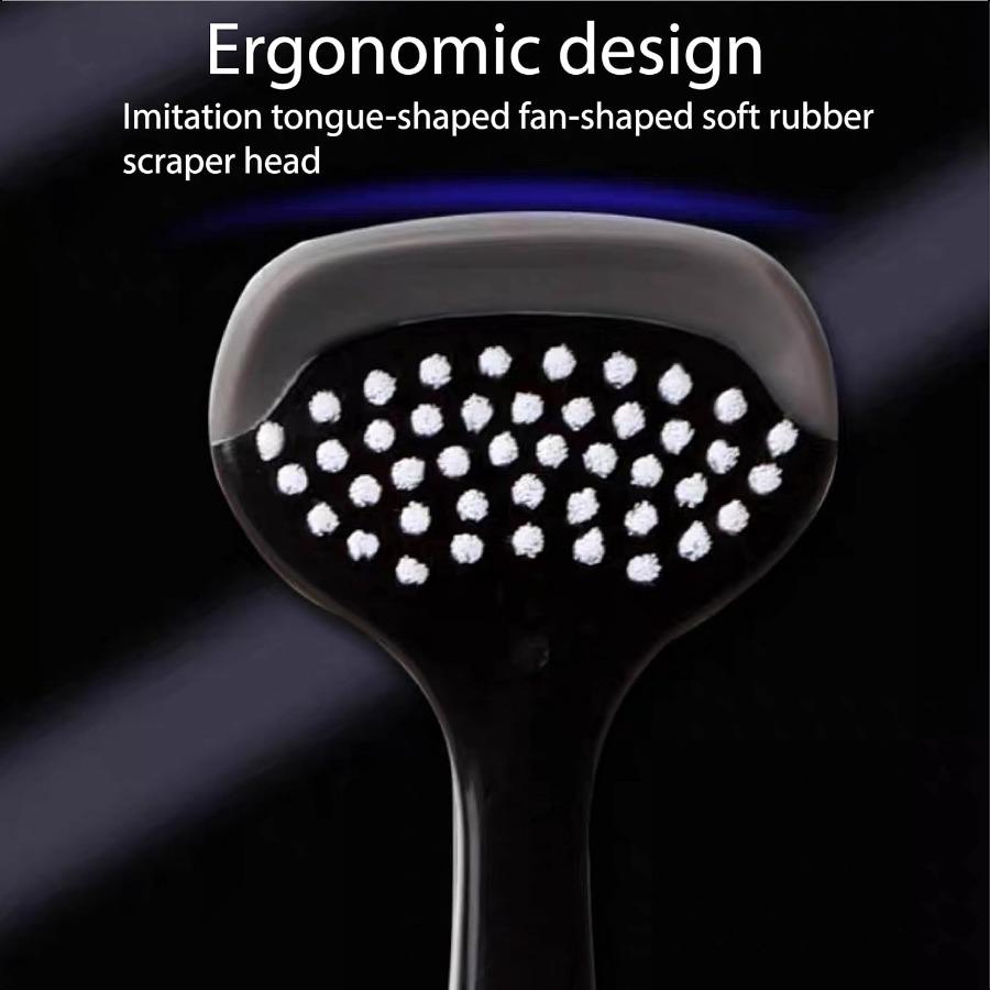 Doubleheaded Tongue Scraper Hard Tongue Scraper for Adults Reduce Bad Breath Tongue Cleaner Suitable for Adults and Children's