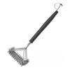 For Cast Iron Grates Outdoor Cooking Cleaning Tool With Grip Stainless Steel Spiral BBQ Grill Brush Rustproof Scrubber