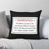 Bethpage Black Warning Sign Square Pillowcase Polyester Linen Velvet Pattern Zip Decorative Throw Pillow Case Car Cushion Case