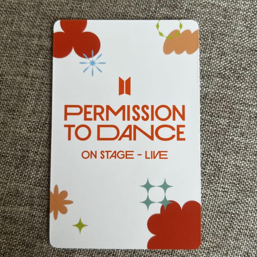 [USED] BTS PTD America US Weverse Bonus Trading Card Yoongi SUGA