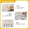A60zfairy Door Mini Wooden Garden Doors 64 Pcs Unfinished DIY Craft Fairy House Kit Unpainted Wood Miniature Blank Windowmay