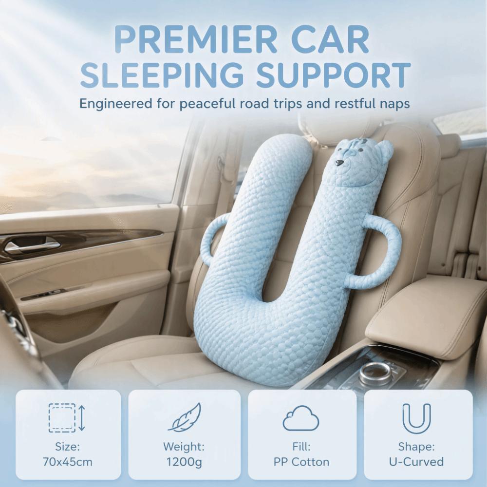 Car-mounted Lumbar Support Cushion Multi-use Rest Pillow Car Sleeping Sleeping Pillow  Travel
