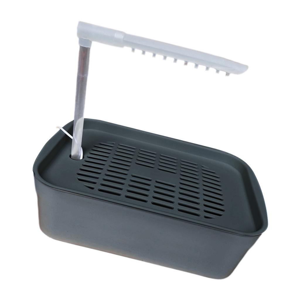 Elektryczna wanna dla ptaków zasilana przez USB Papugi Brodzik prysznicowy do domu Artykuł do pielęgnacji piór ptaków z łatwą kontrolą przepływu wody