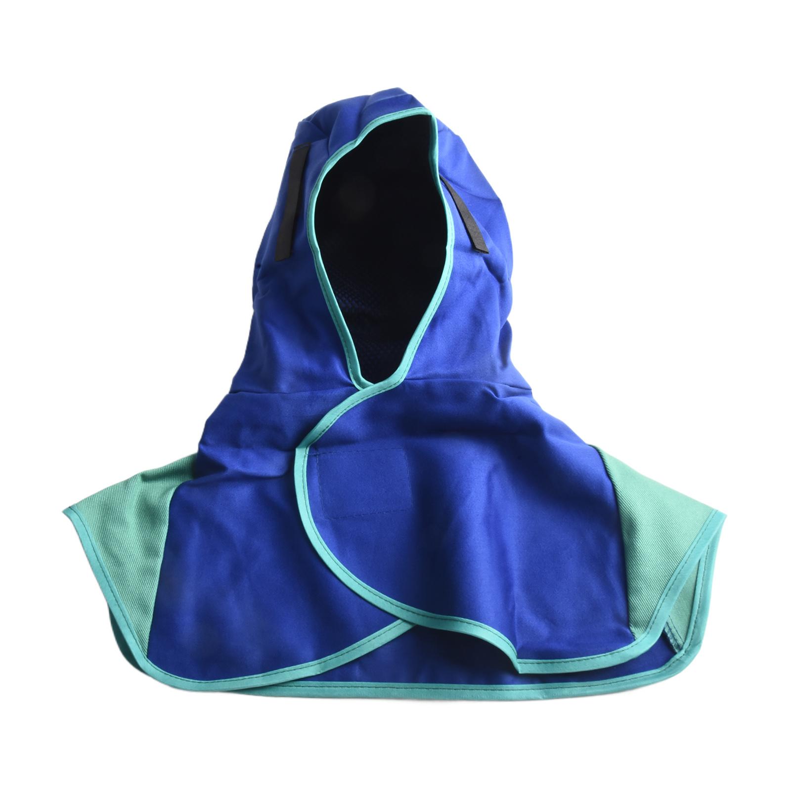 Welding Gear Fireproof Welding Protection Fire Resistant Cap Safety And Reliability Wear-resistant Convenient For Storage синий